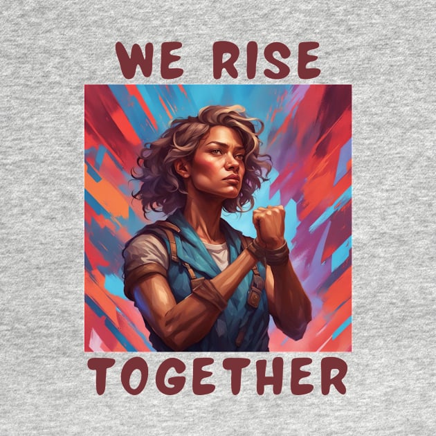 We rise together by IOANNISSKEVAS